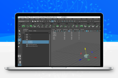 Maya中BS如何不修改Shape节点名称Deformed缩略图
