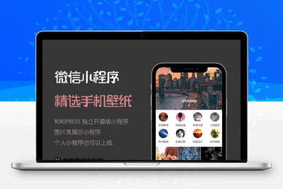 微信手机壁纸小程序源码-支持激励视频广告，带订阅，已绿色授权，带安装视频，基于wordpress后台|支持带激励视频广告，收益可观 – 静鱼客栈缩略图