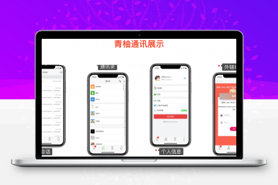 完整优化版H5聊天系统即时通讯_IM聊天APP_聊天_交友_客服_微信 带安卓_苹果端APP源码_视频教程缩略图