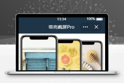 带壳截屏Pro小程序源码|微信小程序|让您轻松的把截图套上手机壳~缩略图
