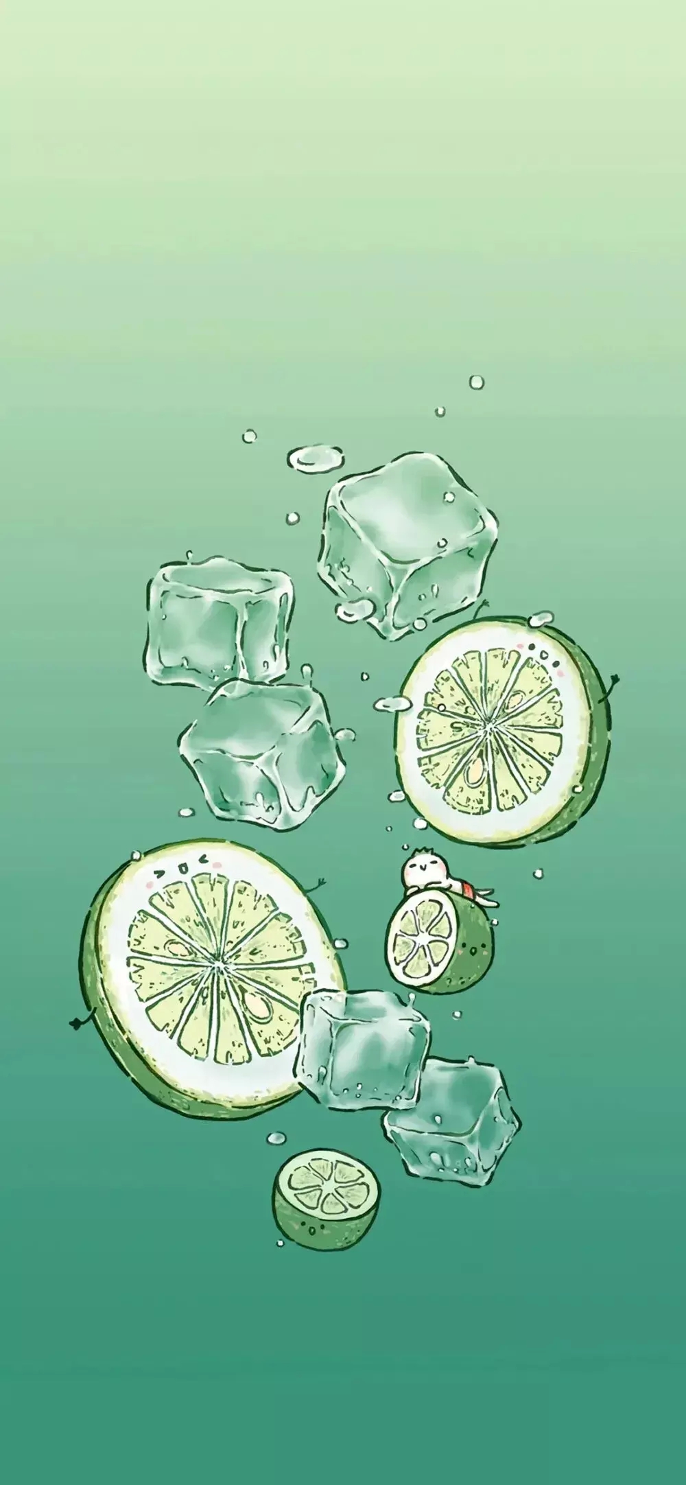 夏日壁纸推荐丨不是夏日限定 是来日方长 想把夏天的橘子汽水, 卖给颜料用完的梵高。| 静鱼客栈插图2 夏日壁纸推荐丨不是夏日限定 是来日方长 想把夏天的橘子汽水, 卖给颜料用完的梵高。| 静鱼客栈