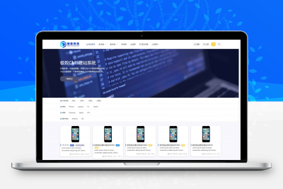 极致CMS个人博客企业官网模板缩略图