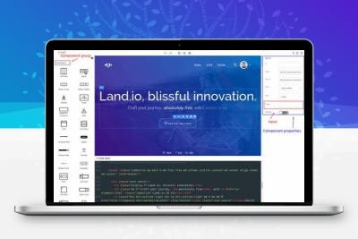 VvvebJs可视化前端设计开发工具缩略图