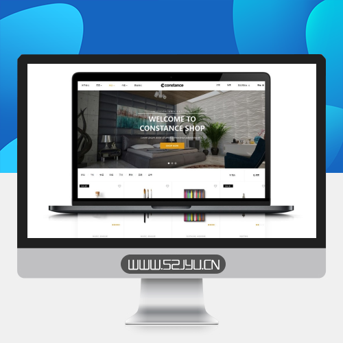 wordpress中文版商城主题Constance汉化版 / 英文版商城主题[双语主题]缩略图