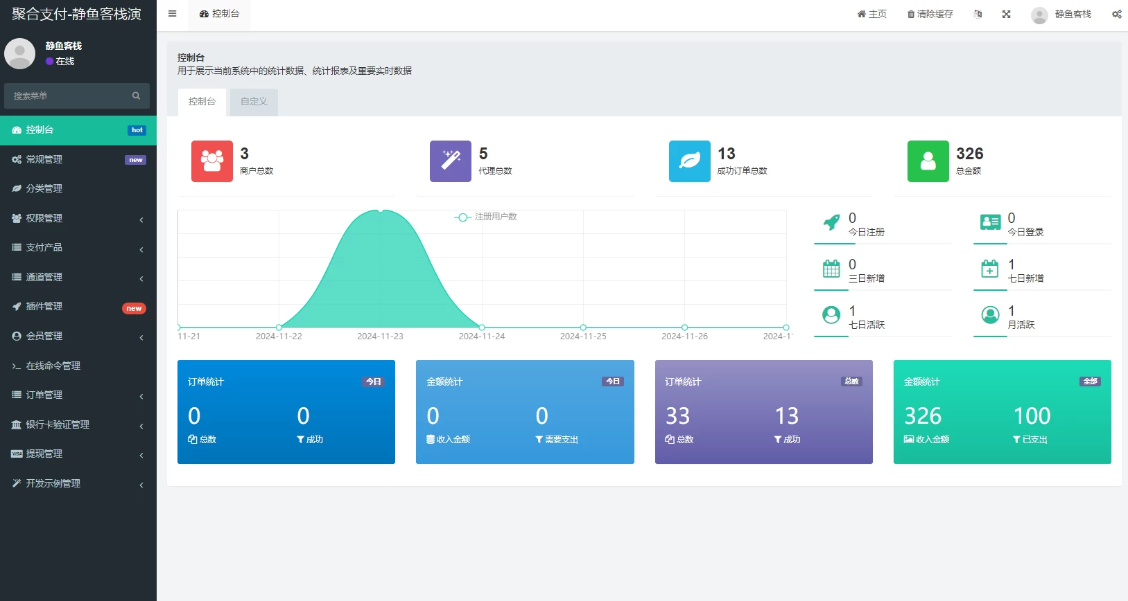 【站长亲测】聚合支付系统官方个人免签系统三方支付系统稳定安全高并发+详细教程插图3 【站长亲测】聚合支付系统官方个人免签系统三方支付系统稳定安全高并发+详细教程